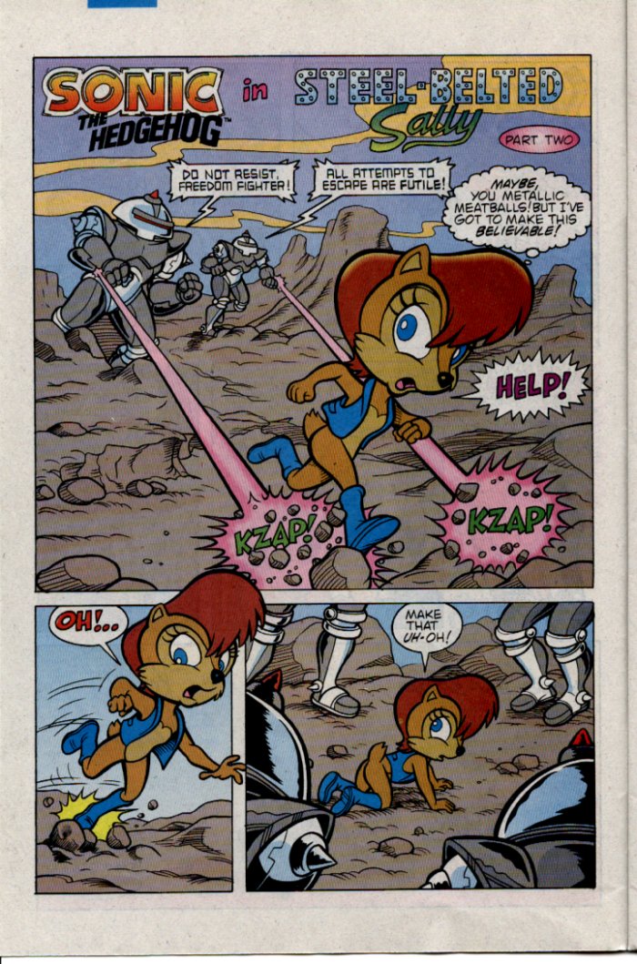 Sonic - Archie Adventure Series December 1995 Page 7